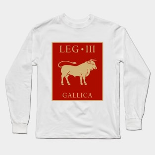 Standard of Legio III Gallica - Imperial Roman Army Long Sleeve T-Shirt